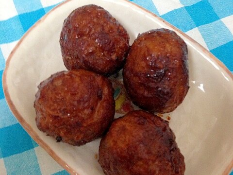 お弁当に！冷凍肉団子のオイスター煮★